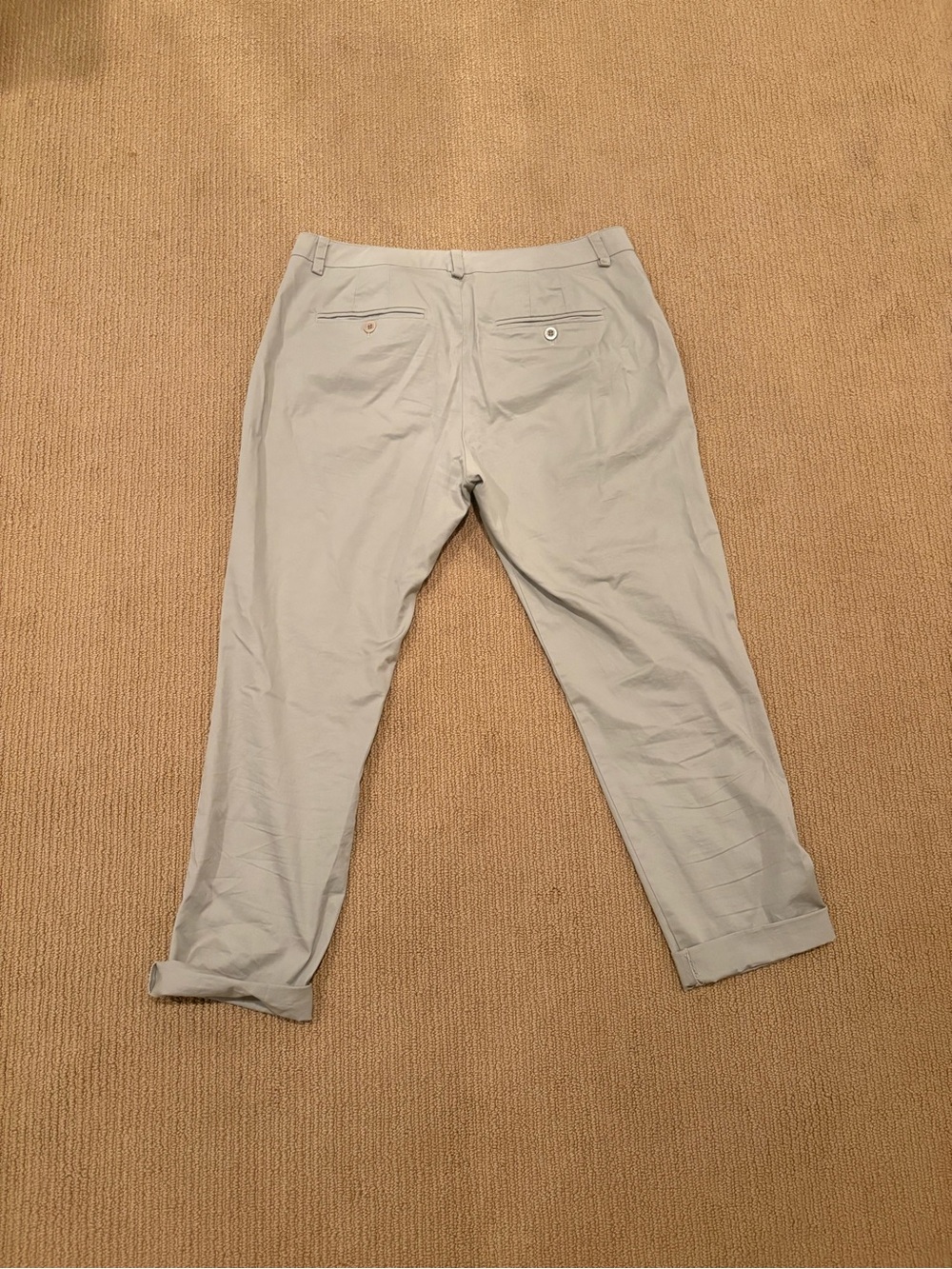 Vince Lightweight Chino Pants - Light Gray - Picture 3 of 3
